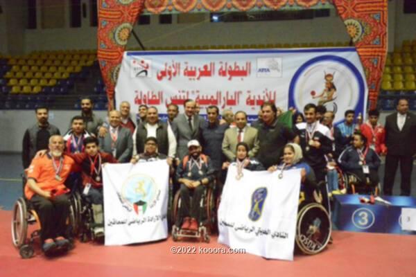 مصر تحصد 6 ذهبيات بالبطولة العربية البارلمبية لتنس الطاولة