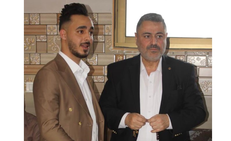 افراح آل النوافلة ( ابوديس ) و آل حنون ( طولكرم ) المهندس عماد المومني طلب والسيد ماجد حنون 