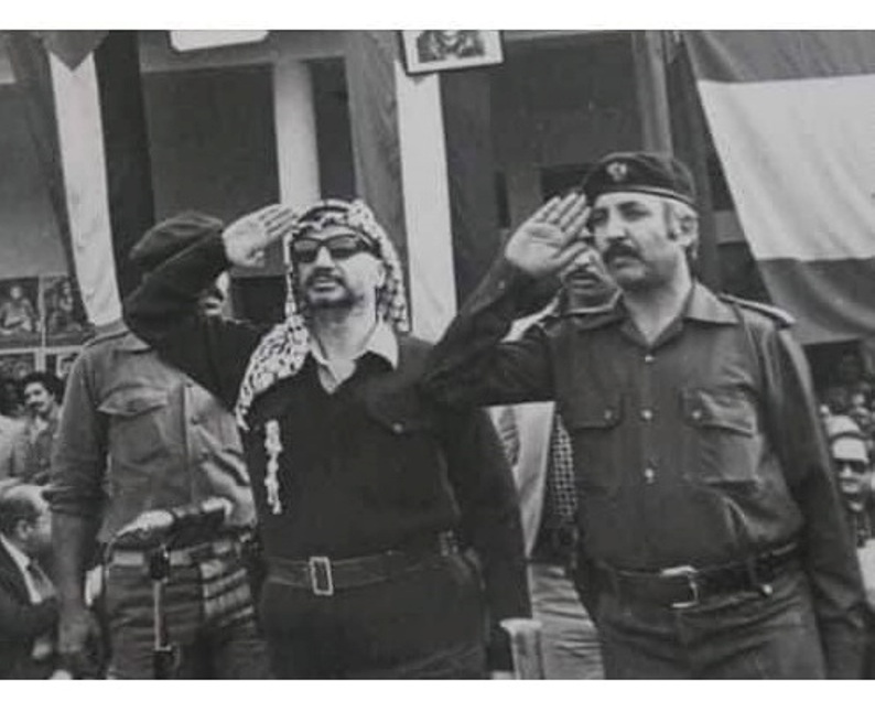 اللواء واصف عريقات ابو رعد ينعى رفيق السلاح اللواء مطلق حمدان أبو طه