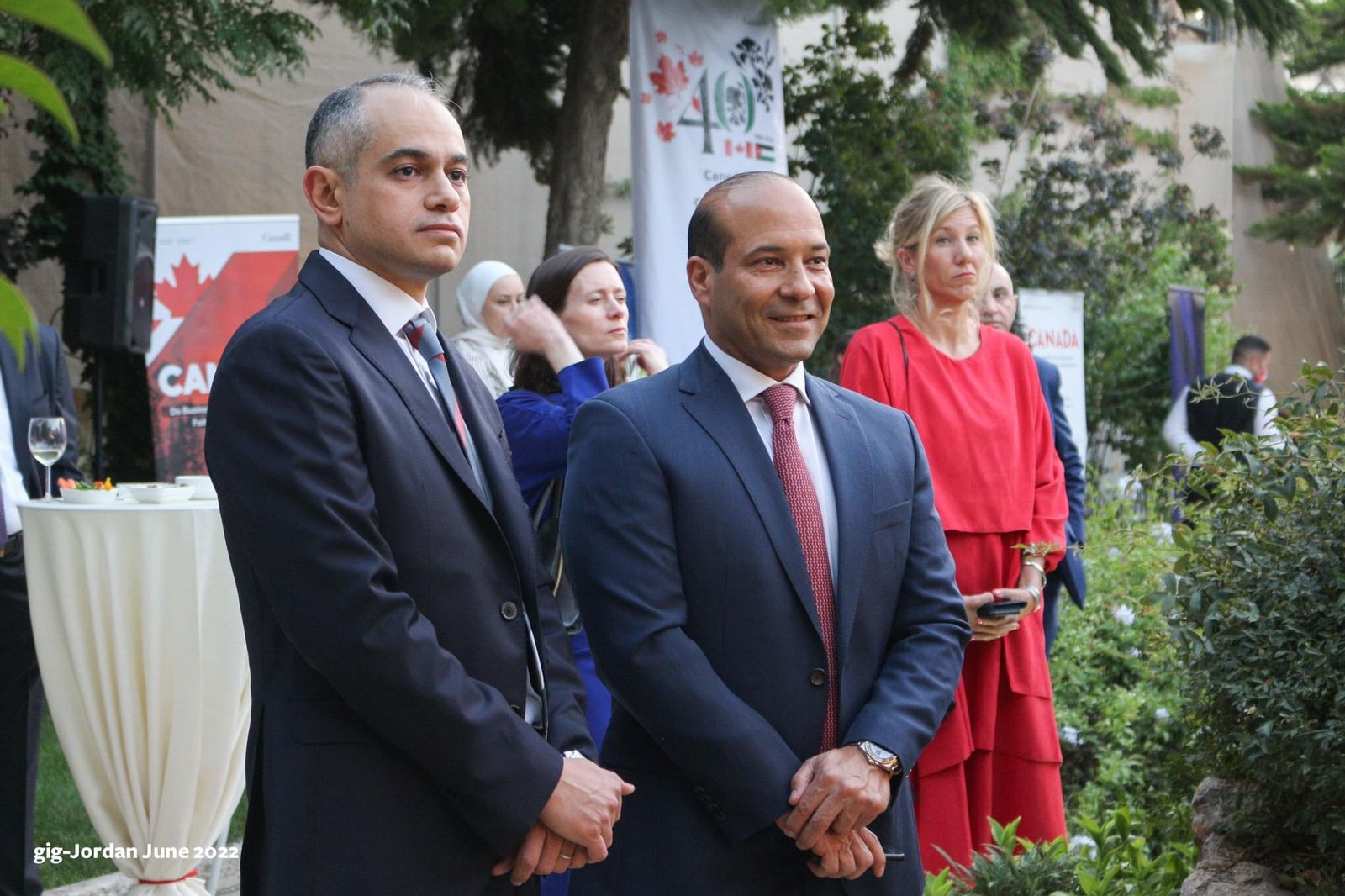 مجموعة الخليج للتأمين – الأردن تشارك السفارة الكندية احتفالها السنوي لليوم الوطني لدولة كندا