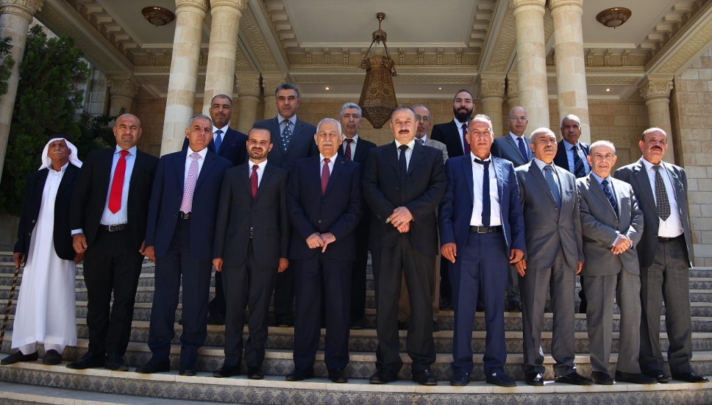 العيسوي يلتقي رئيس واعضاء الهيئة الادارية في رابطة ابوديس بالاردن