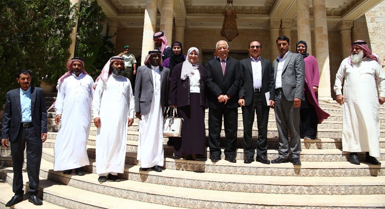 العيسوي يلتقي رئيس واعضاء مجلس محافظه معان