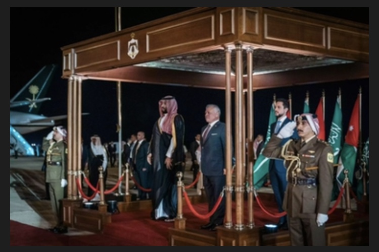 ما هي الطائرات التي رافقت ولي العهد السعودي لدى دخوله أجواء الأردن؟