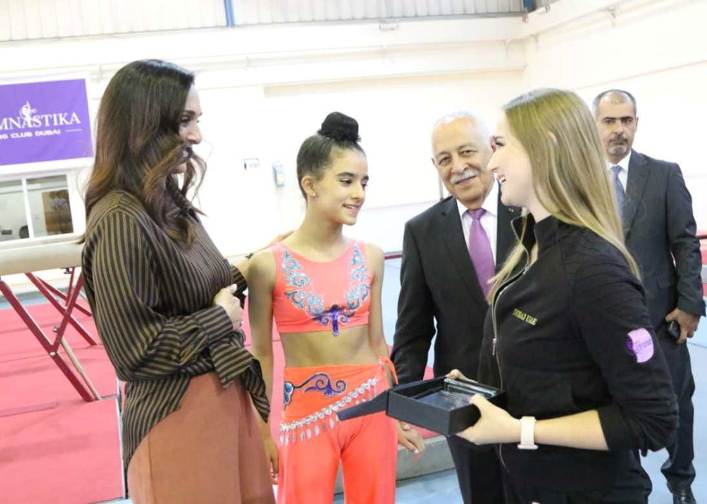 العيسوي يشارك في حفل أسرة الجمباز وسمو الاميرة رحمة بنت الحسن تشيد بالنتائج المميزة للاعبي ولاعبات الجمباز