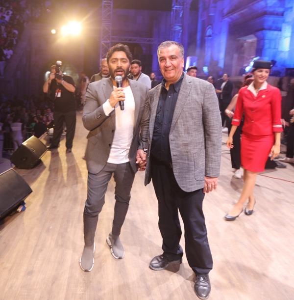 تامر حسني وفرقة رضا المصرية يغمرون الجنوبي ومحيطه ومداهمهرجان جرش 2022