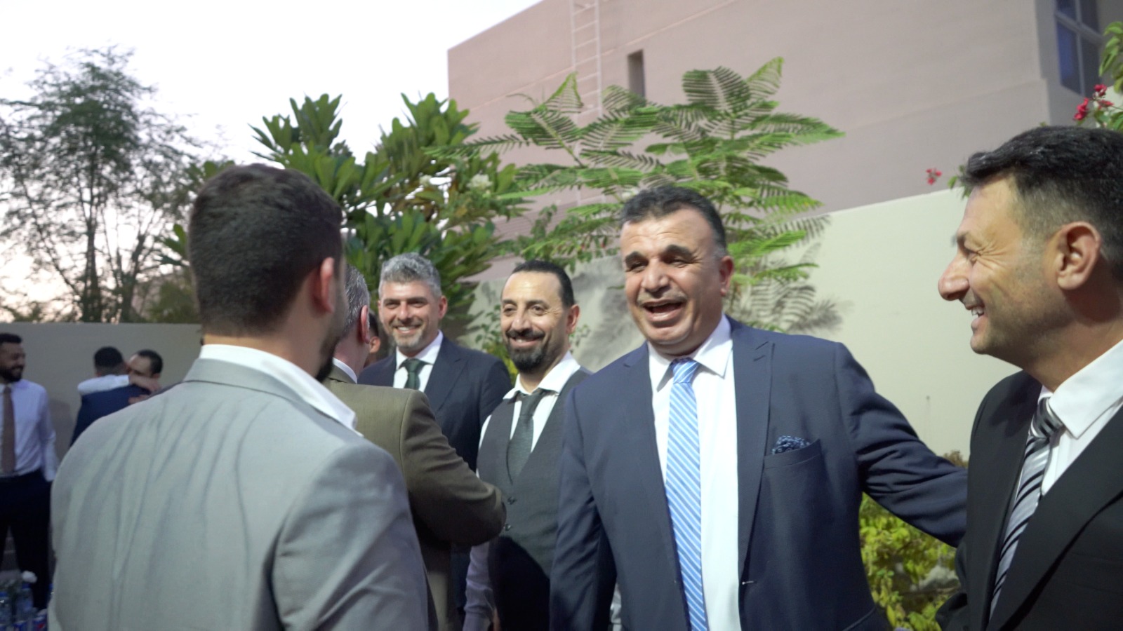 جاهة آل عواد وآل عليان .. الدكتور غسان عواد طلب والسيد امجد محمود معيوف عليان أعطى