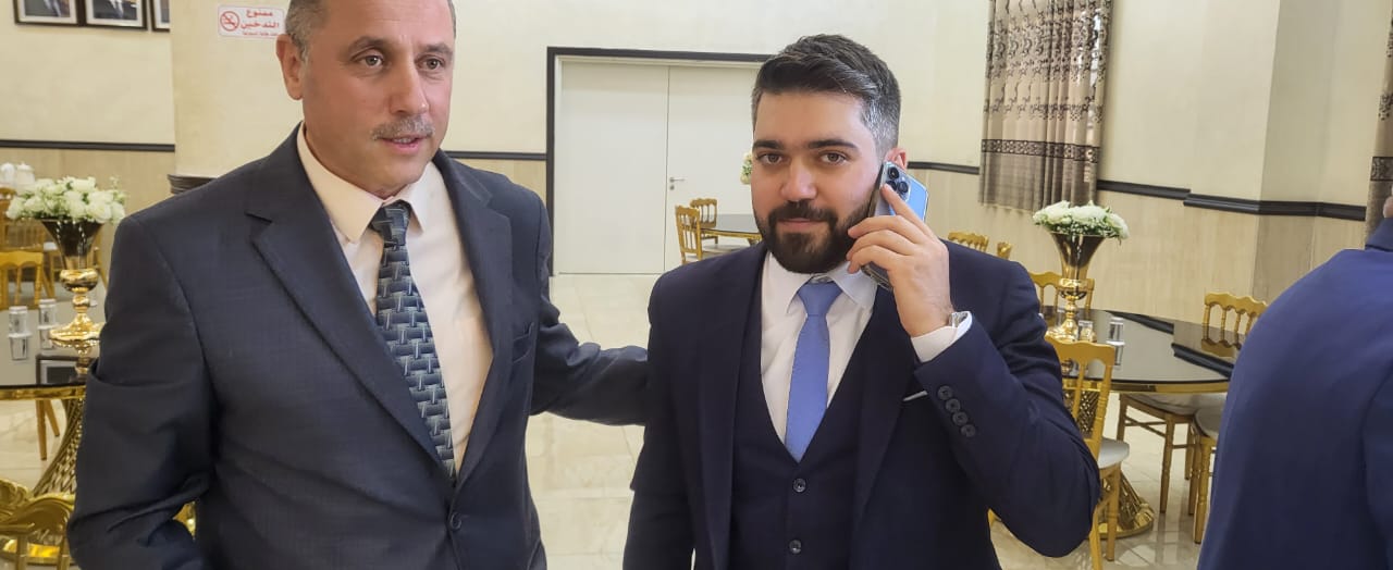 المهندس بهاء الخوالدة ورغد الجغل مبارك الخطوبة