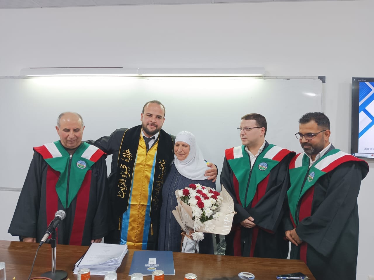 الماجستير للصحفي علاء الذيب … مبارك