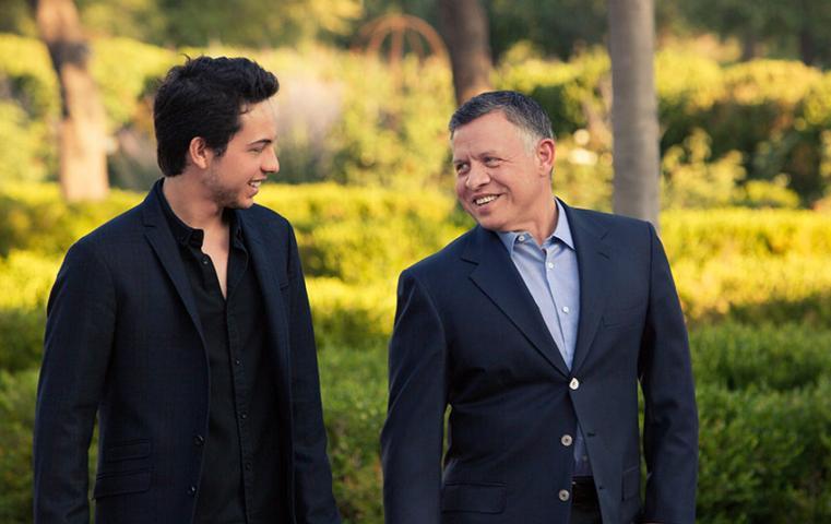 العين عبد الحكيم محمود الهندي يهنئ بعيد ميلاد جلالة الملك عبدالله الثاني