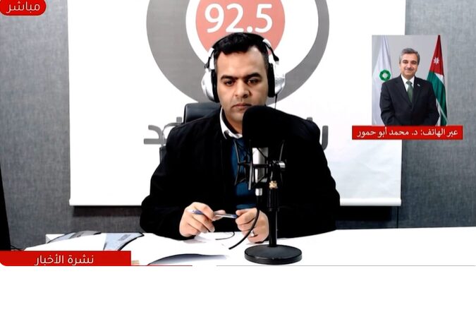 بالفيديو – مداخلة د. محمد أبو حمور على نشرة أخبار راديو البلد حول نتائج رؤية التحديث الاقتصادي .