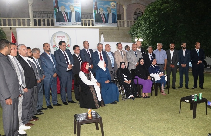 عوجان والحجاج يعلنان تشكيلة قائمة تحالف البناء .