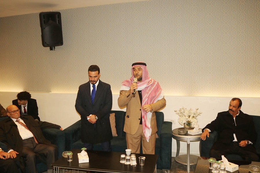 جاهة آل عليان وآل العساف   .. الدكتور عماد الزقيلي طلب والشيخ علي العساف ابو فارس أعطى  