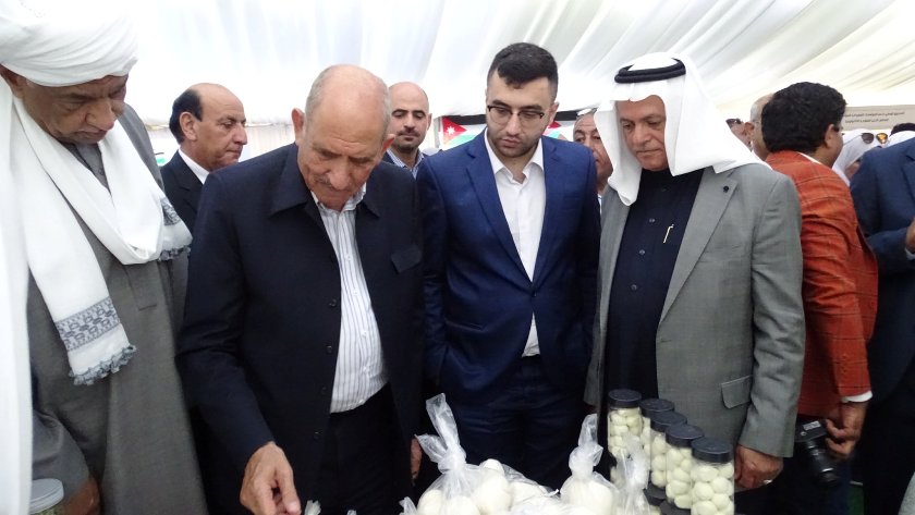 إنطلاق فعاليات مهرجان الجميد والسمن التاسع في حدائق الحسين