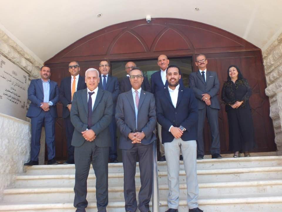 رئيس مجلس إدارة شركة مناجم الفوسفات الأردنية يزور نقابة الصحفيين الاردنين لبحث التعاون المشترك