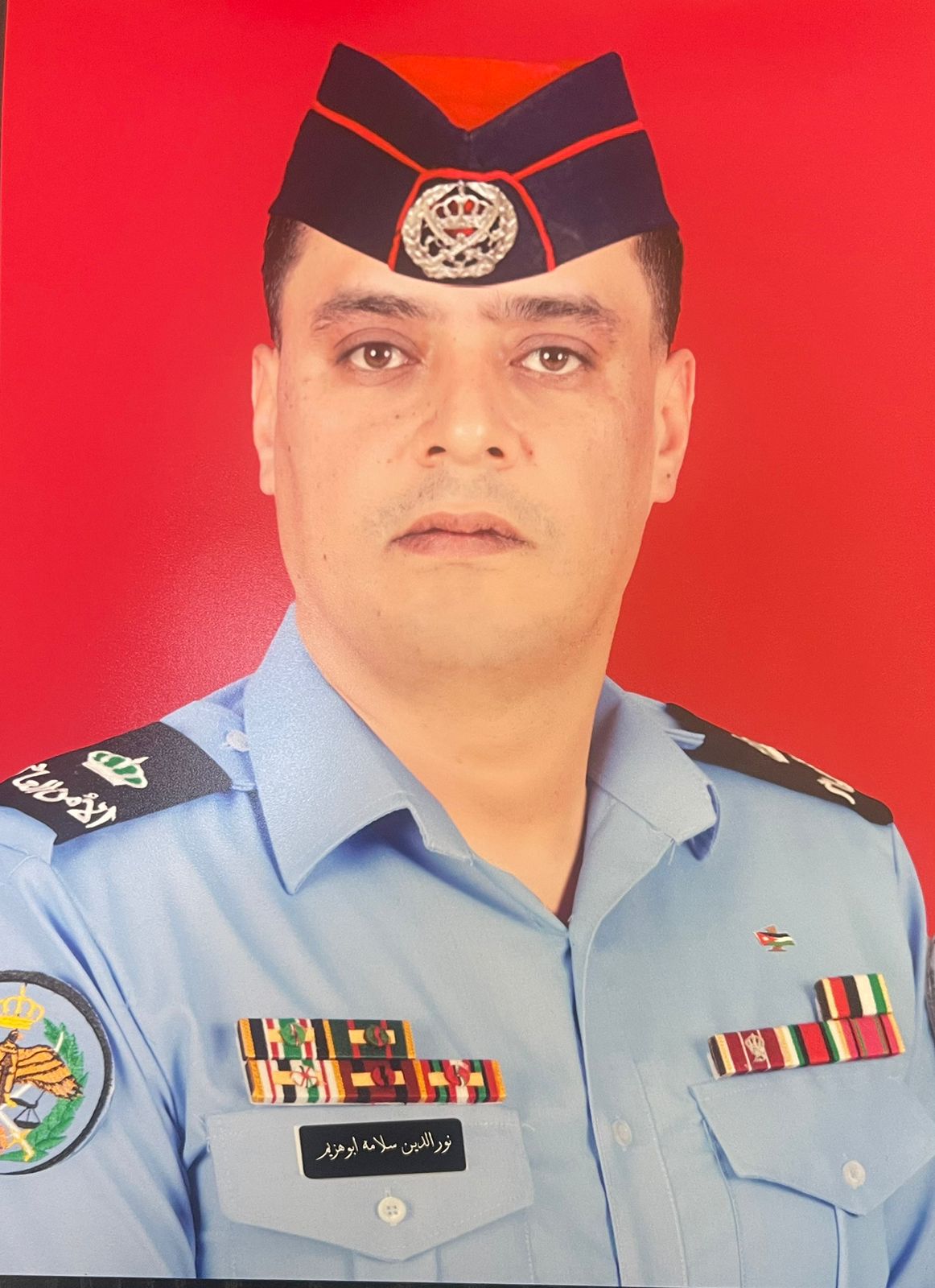 الرائد نور ابو هزيم / ادارة مكافحة المخدرات.. مبارك الترفيع