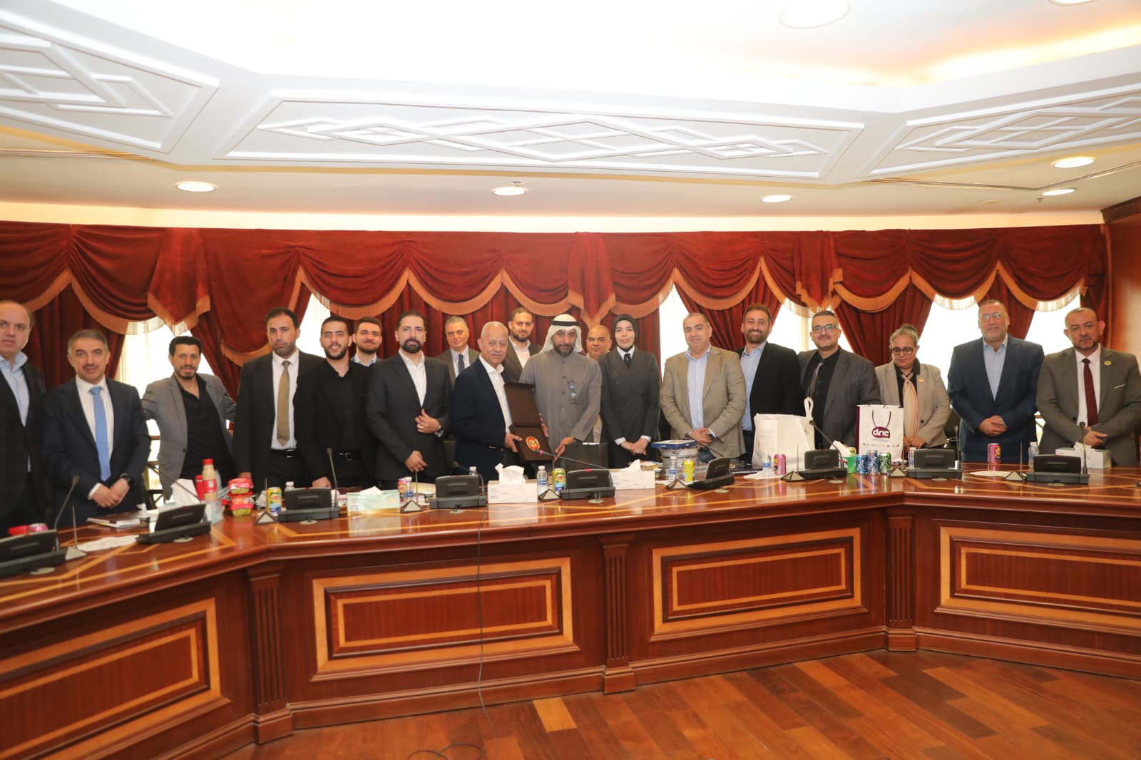 وفد صناعي أردني يلتقي ممثلي مراكز تجارية كبرى في الكويت